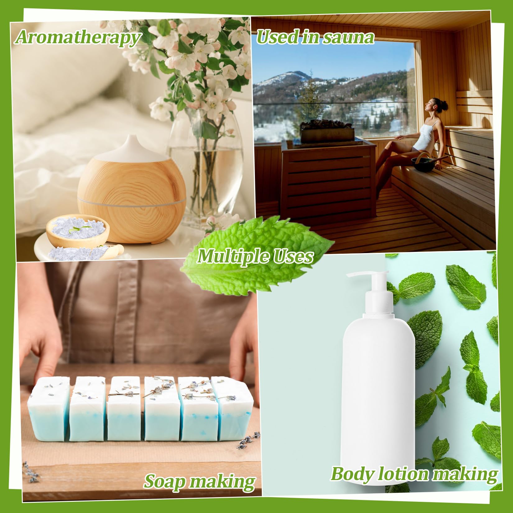 MAQIHAN menthol crystals suitable for cosmetics, sprays, vapo tablets, and daily care.