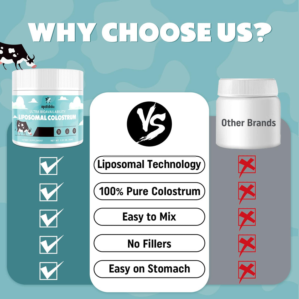 Marafiki daily routine with colostrum dissolved in smoothie or drink