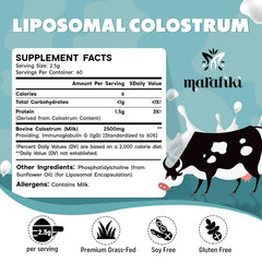 Marafiki grass-fed colostrum batch highlighting premium sourcing and purity