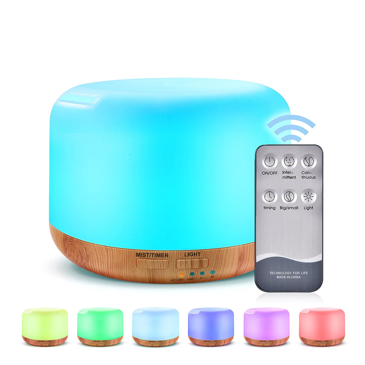 Marchred 300ml diffuser with remote for easy control and ambiance