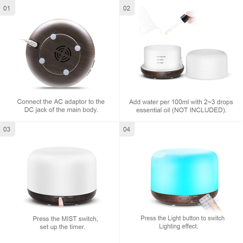 Marchred diffuser with auto shutoff safety feature