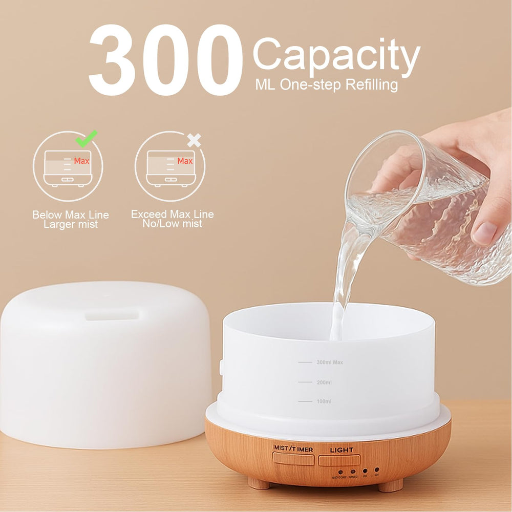 Marchred 300ml capacity diffuser suits nurseries and living areas