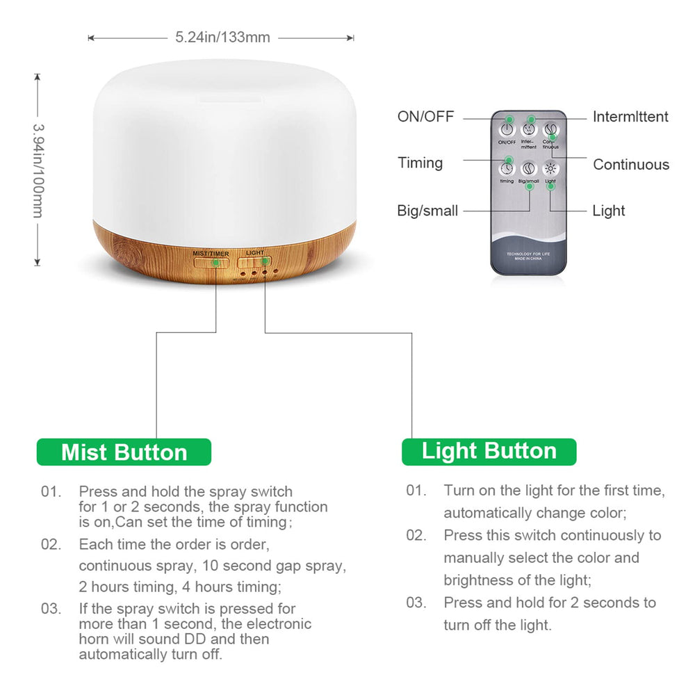 Marchred BPA-free materials diffuser supports family-friendly humidification