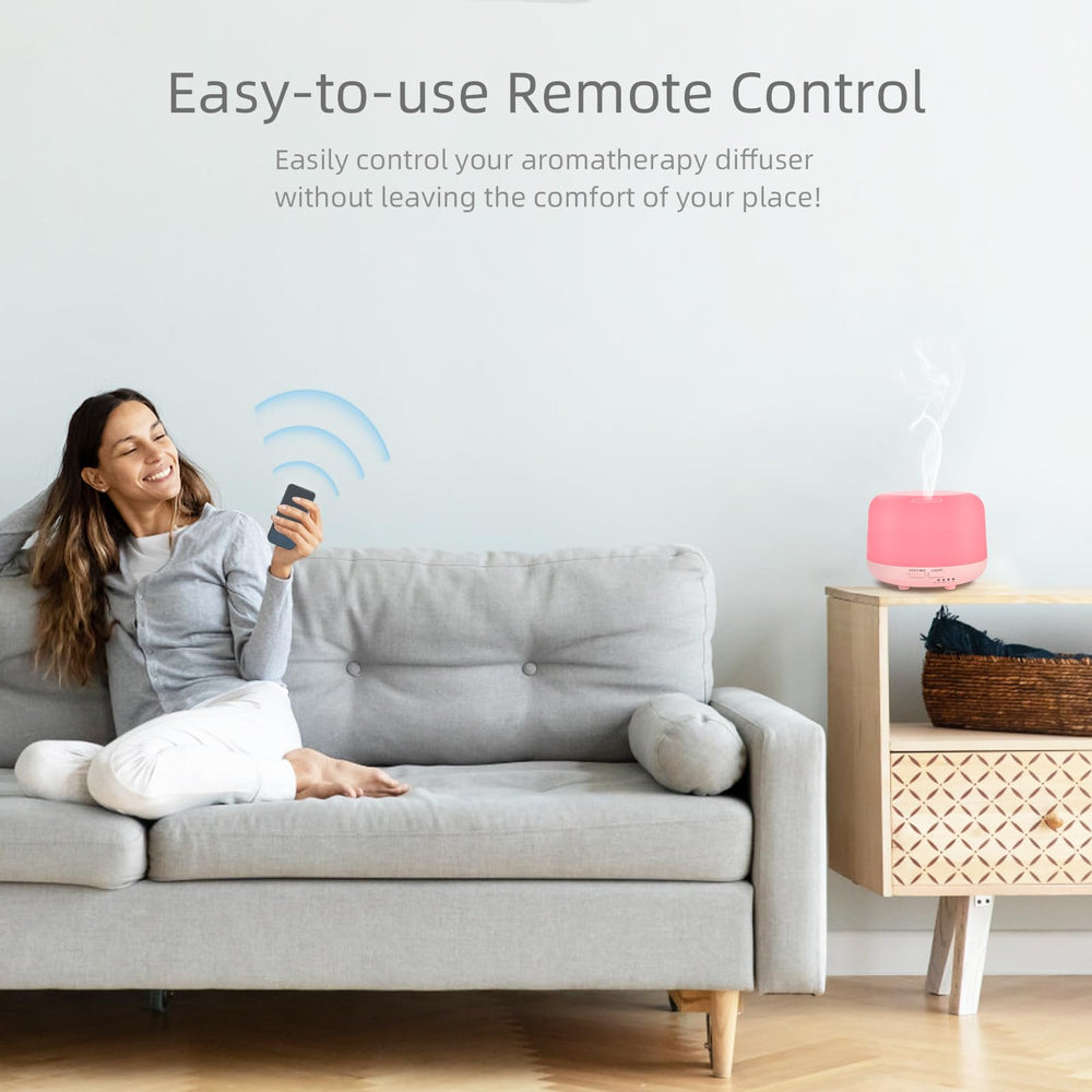 Marchred diffuser operates quietly for peaceful bedtime routines