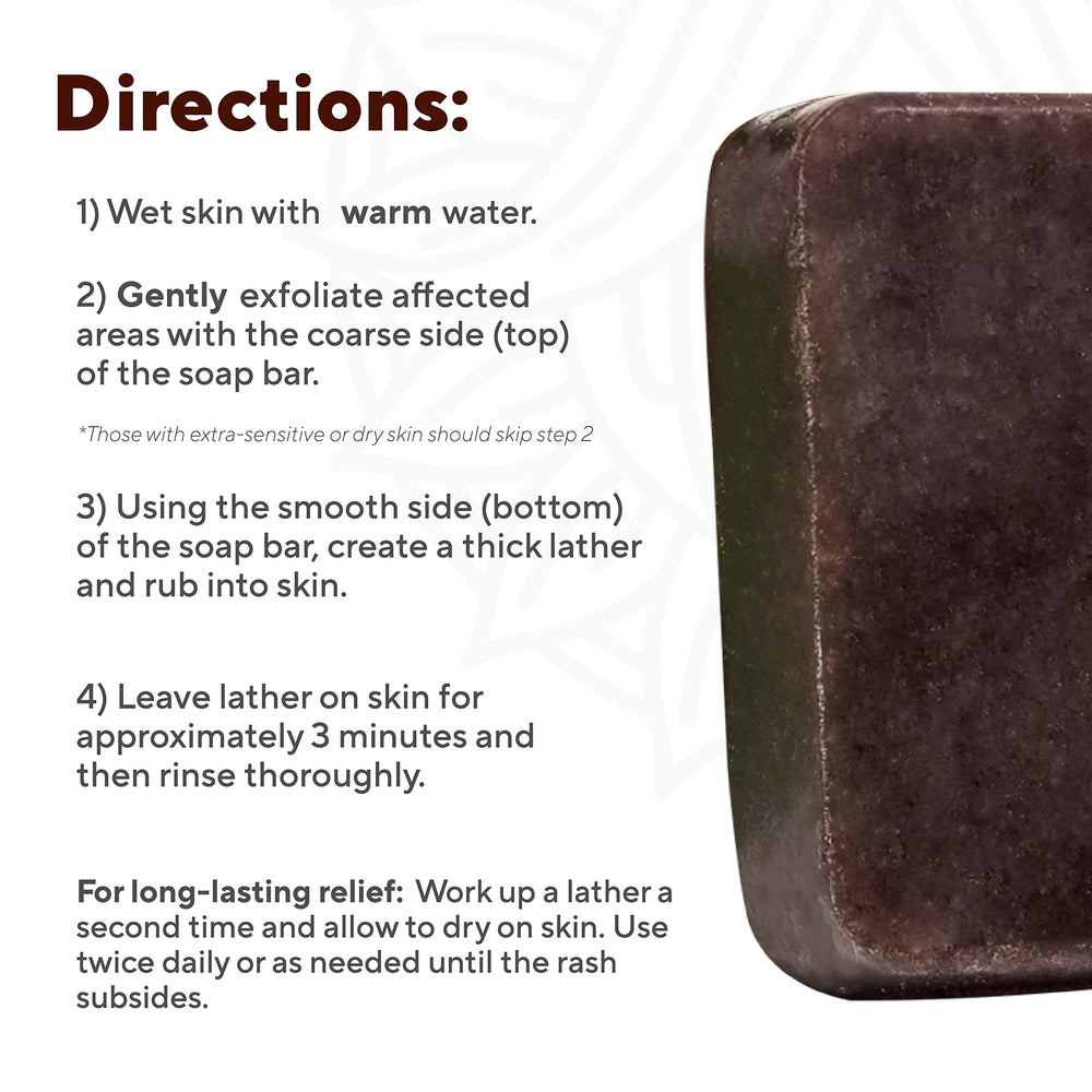 Marie Originals Itch Relief Soap featuring noni and white willow for soothing irritation.