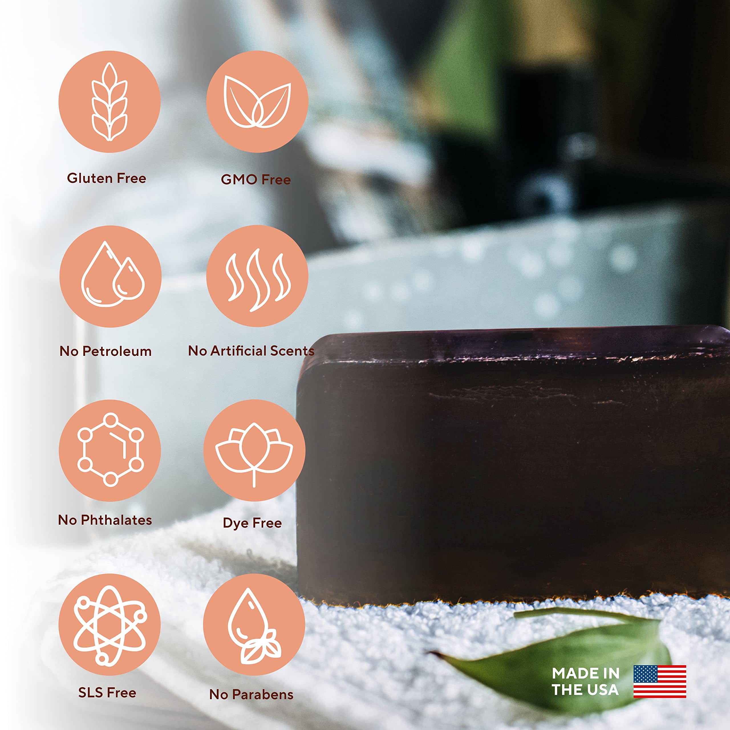Marie Originals Itch Relief Soap used on face and body for daily gentle care.