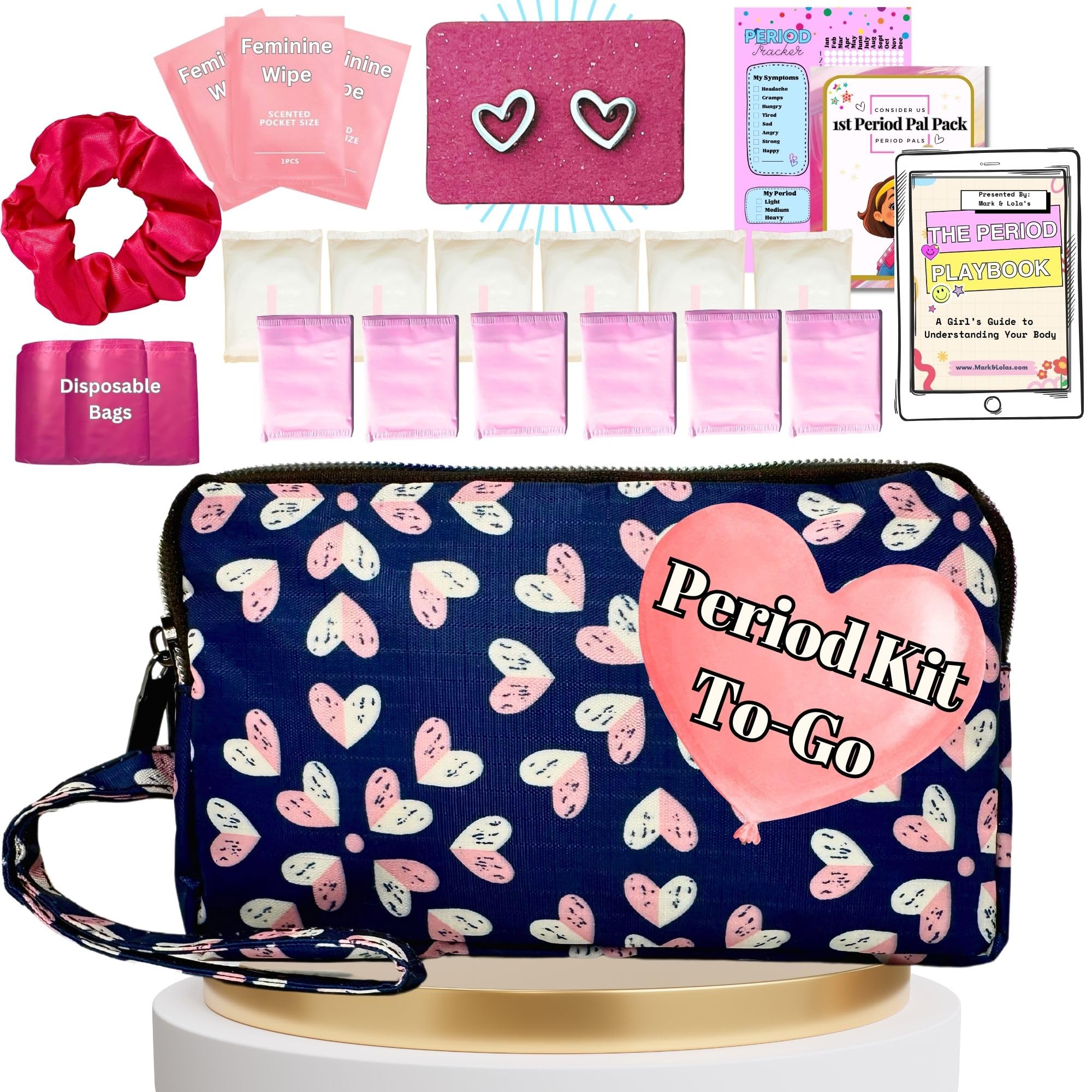 Mark and Lola's discreet bag keeps tween period essentials private and on the go