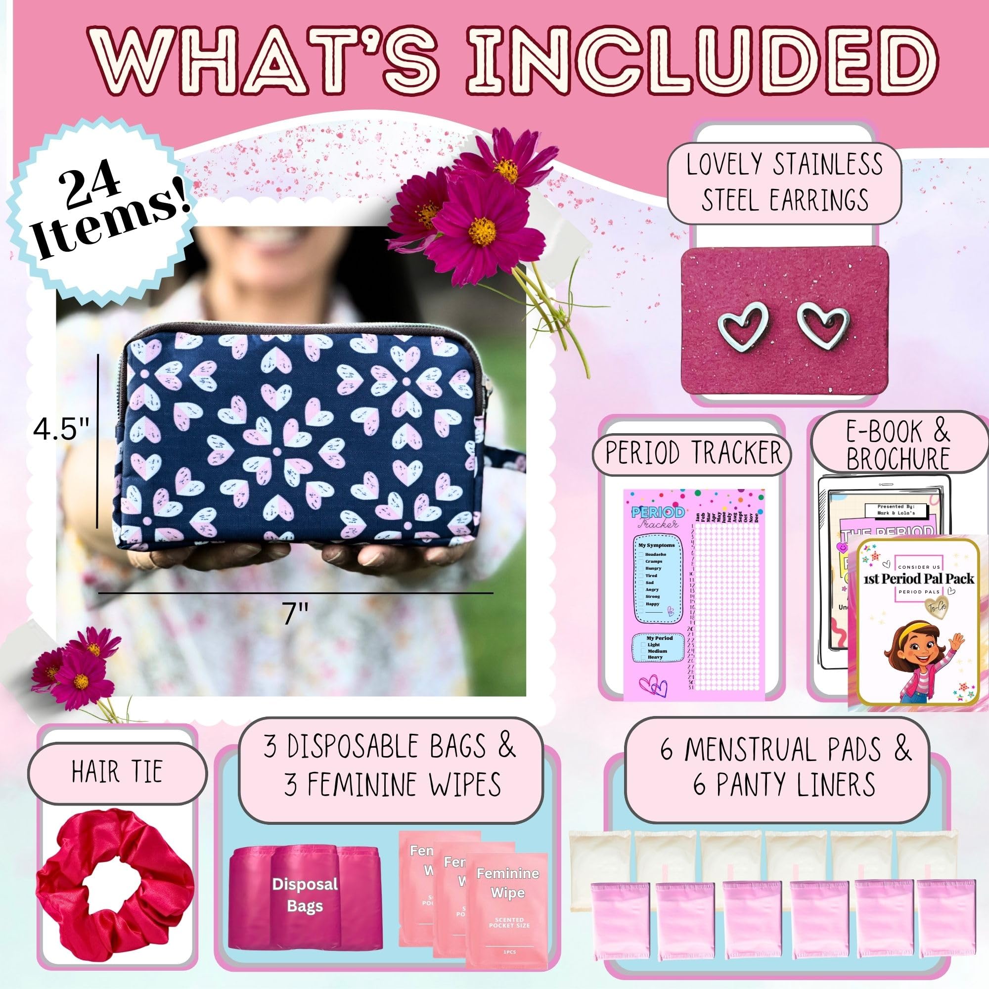 Mark and Lola's pads and liners kit offers confident protection for daily activities