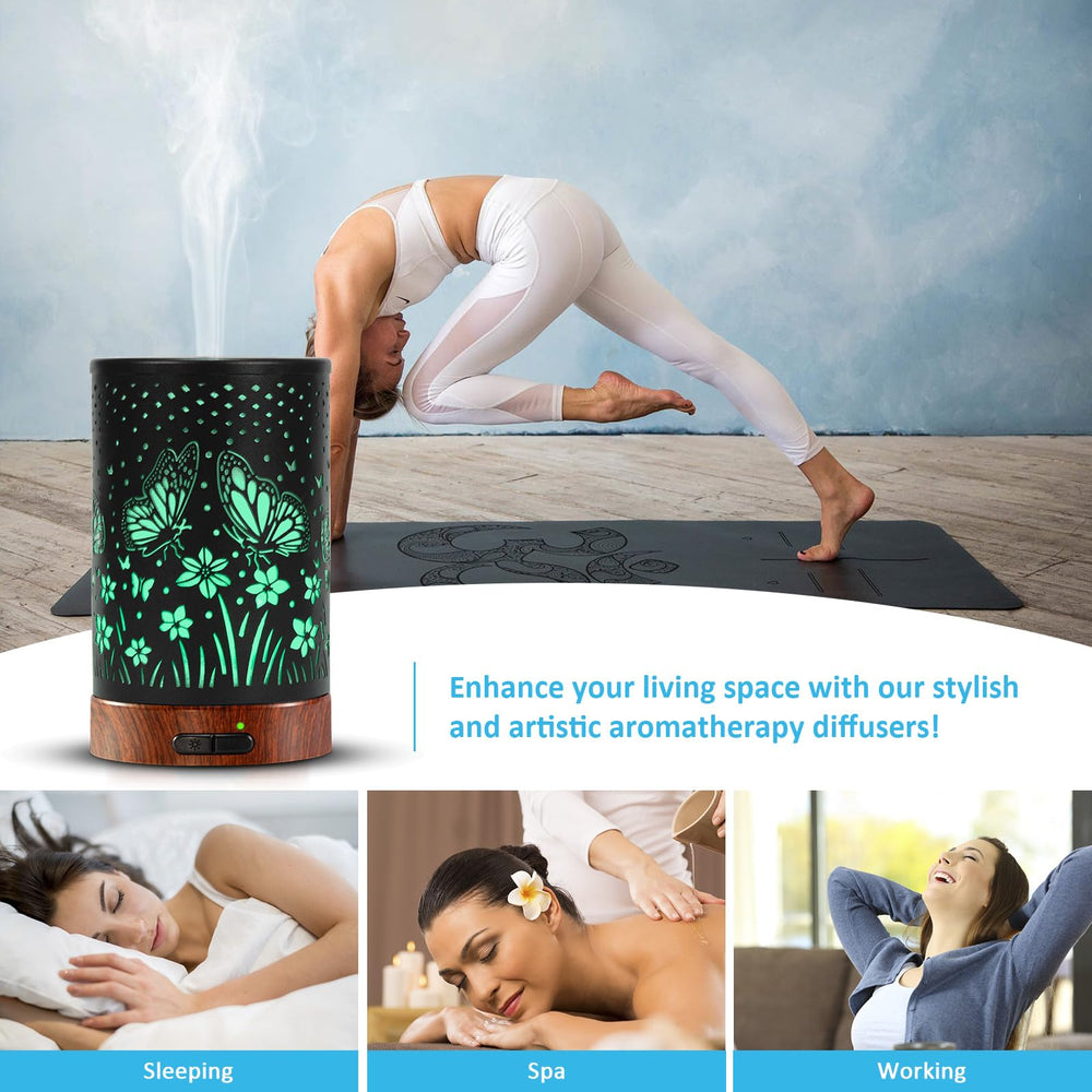 Maromamix diffuser as decorative lighting enhances room ambiance