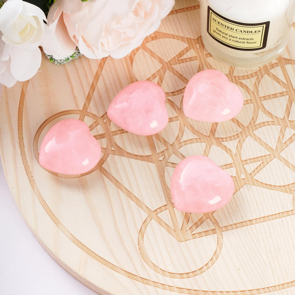 Marrywindix rose-heart chakra stone pink ideal for energy balance.