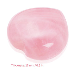 Marrywindix rose-heart crystal piece supports heart chakra balance during practice.