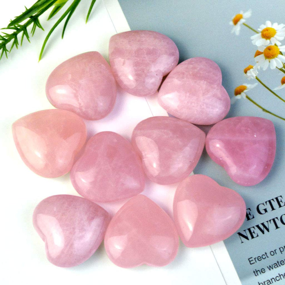 Marrywindix rose stone set for chakra balancing and energy focus
