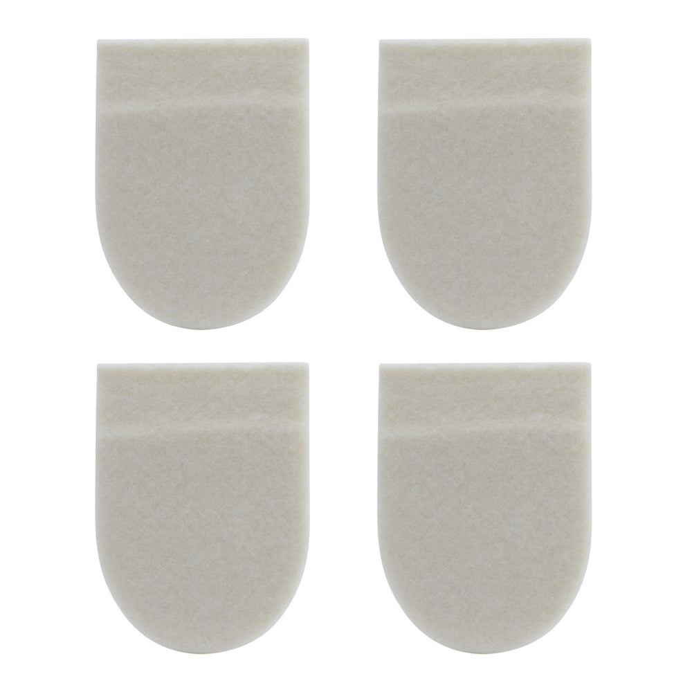 Mars Wellness premium felt resists compression for lasting heel support.