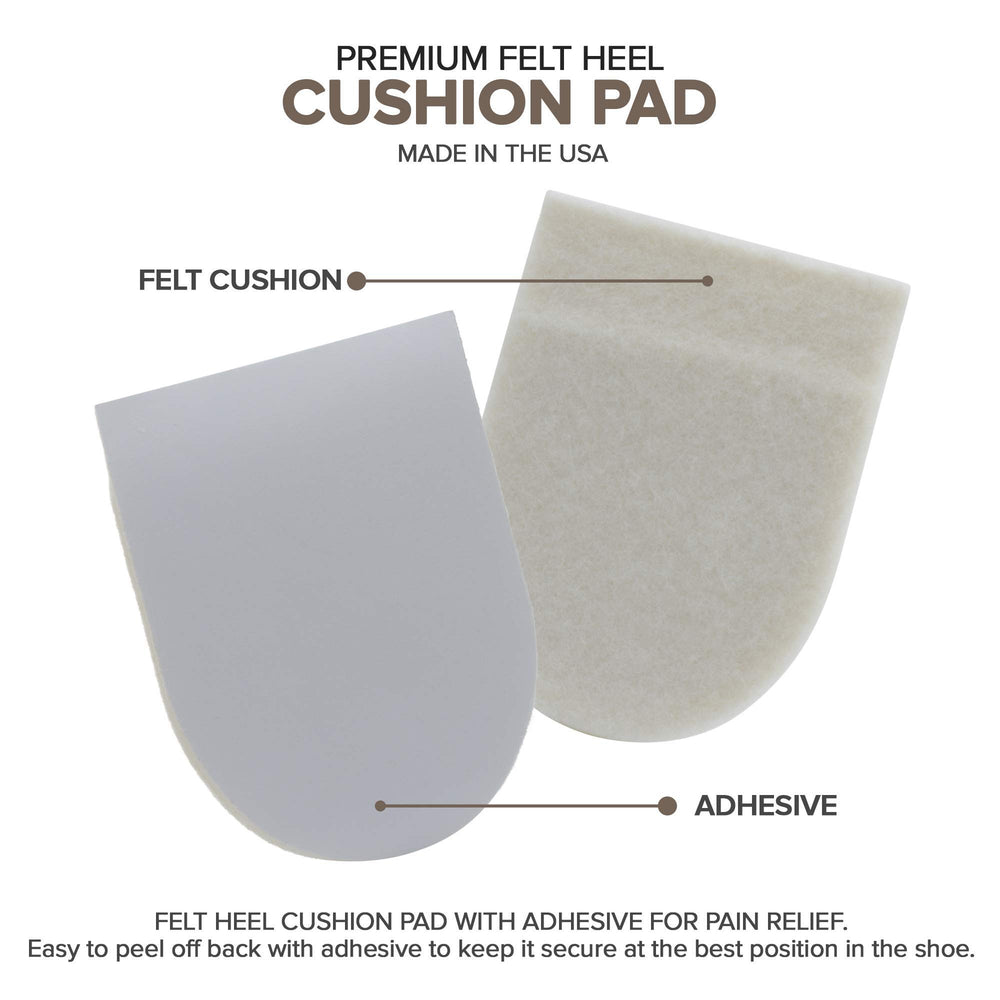 Mars Wellness two heel pads paired packaging, ready for use.