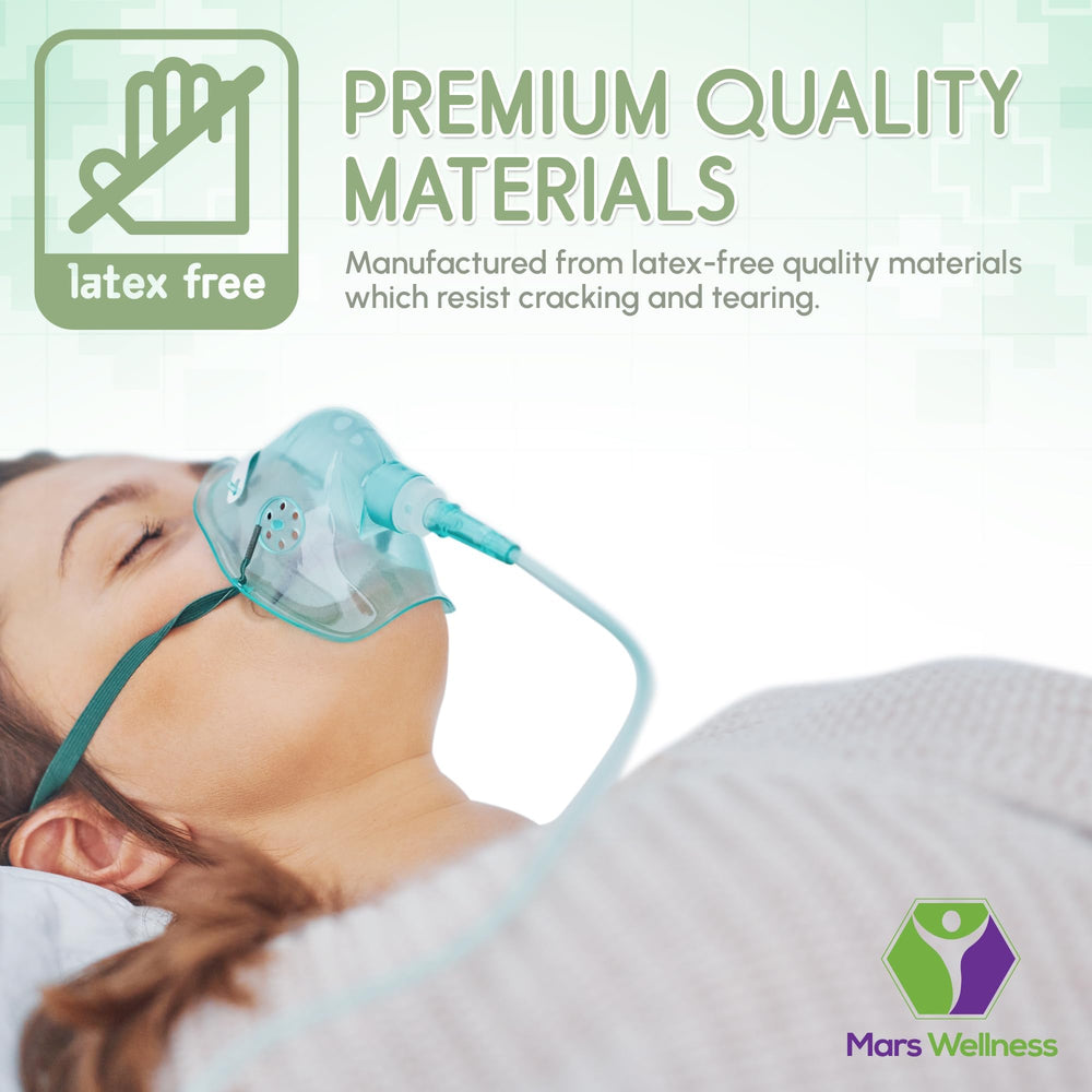 Mars Wellness Oxygen Tubing universal connectors fit major brands.