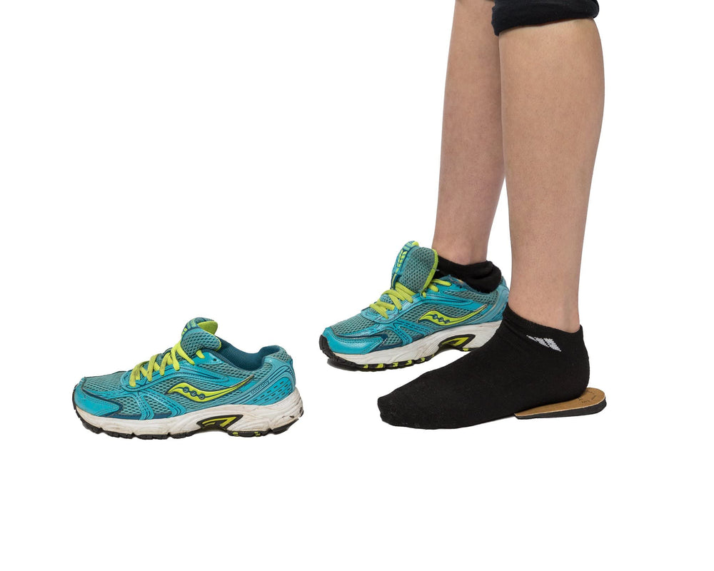 MARS WELLNESS Premium Heel Lift suitable for dress shoes, brown.