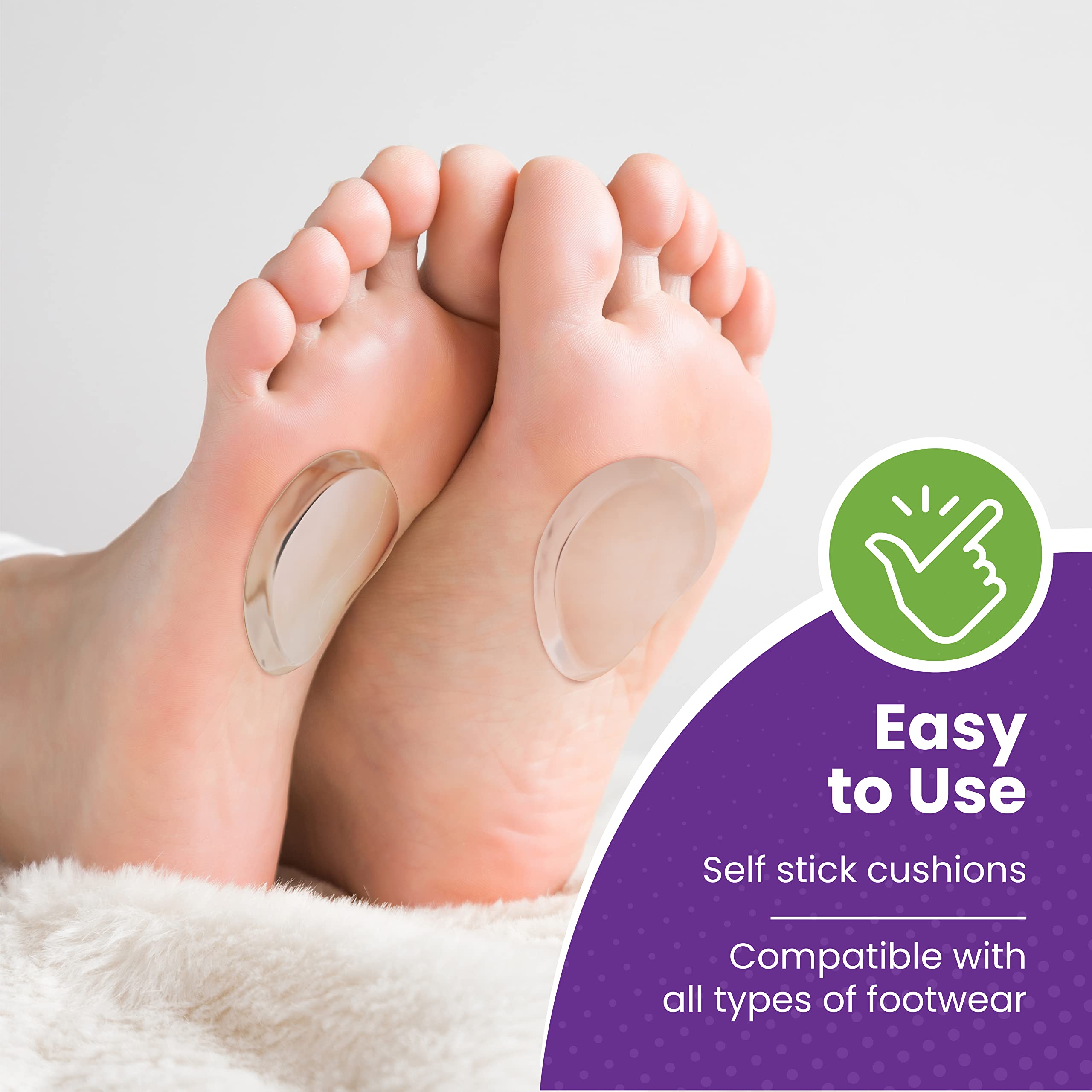 MARS WELLNESS soft shock absorber gel pad cushions impact during walking