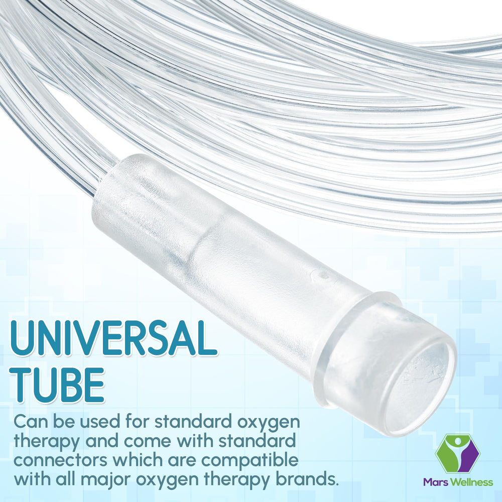 Mars Wellness Straight Uncoiled Tubing minimizes cannula torque.