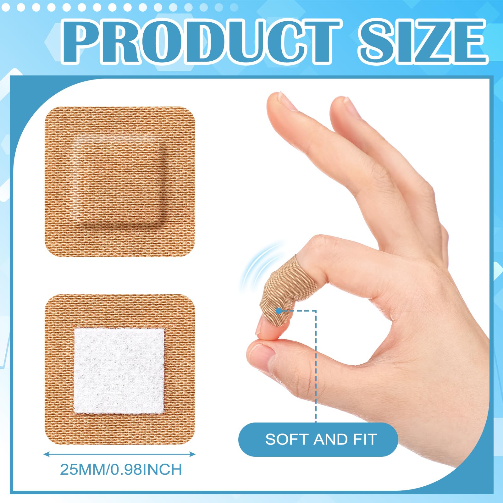 Marsui adhesive spots bandages cover small incisions quickly and discreetly.