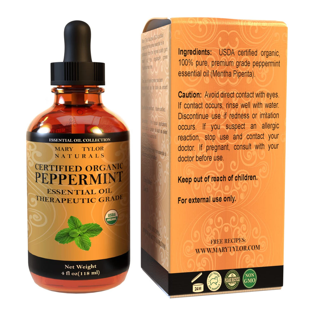 Mary Tylor Naturals aromatherapy diffuser-ready peppermint oil aroma