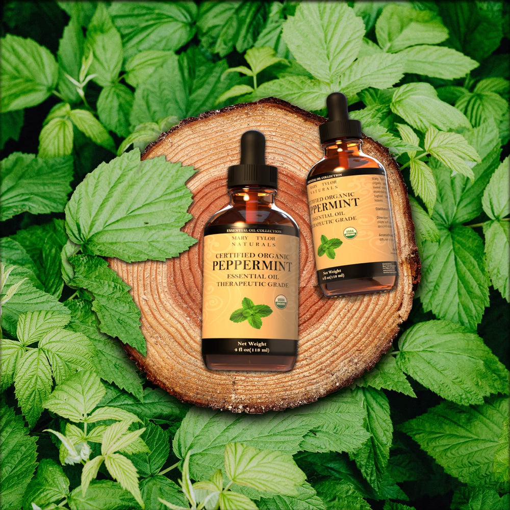 Mary Tylor Naturals peppermint oil for DIY skincare blends
