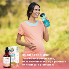 MaryRuth Organics algal oil omega-3 bottle highlighting plant-based source