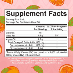 MaryRuth Organics bottle label close-up with natural ingredients