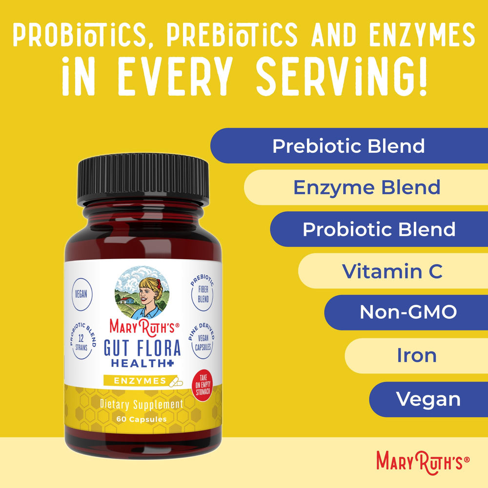 MaryRuth Organics bottle on shelf; 30-60 servings offer ongoing support.
