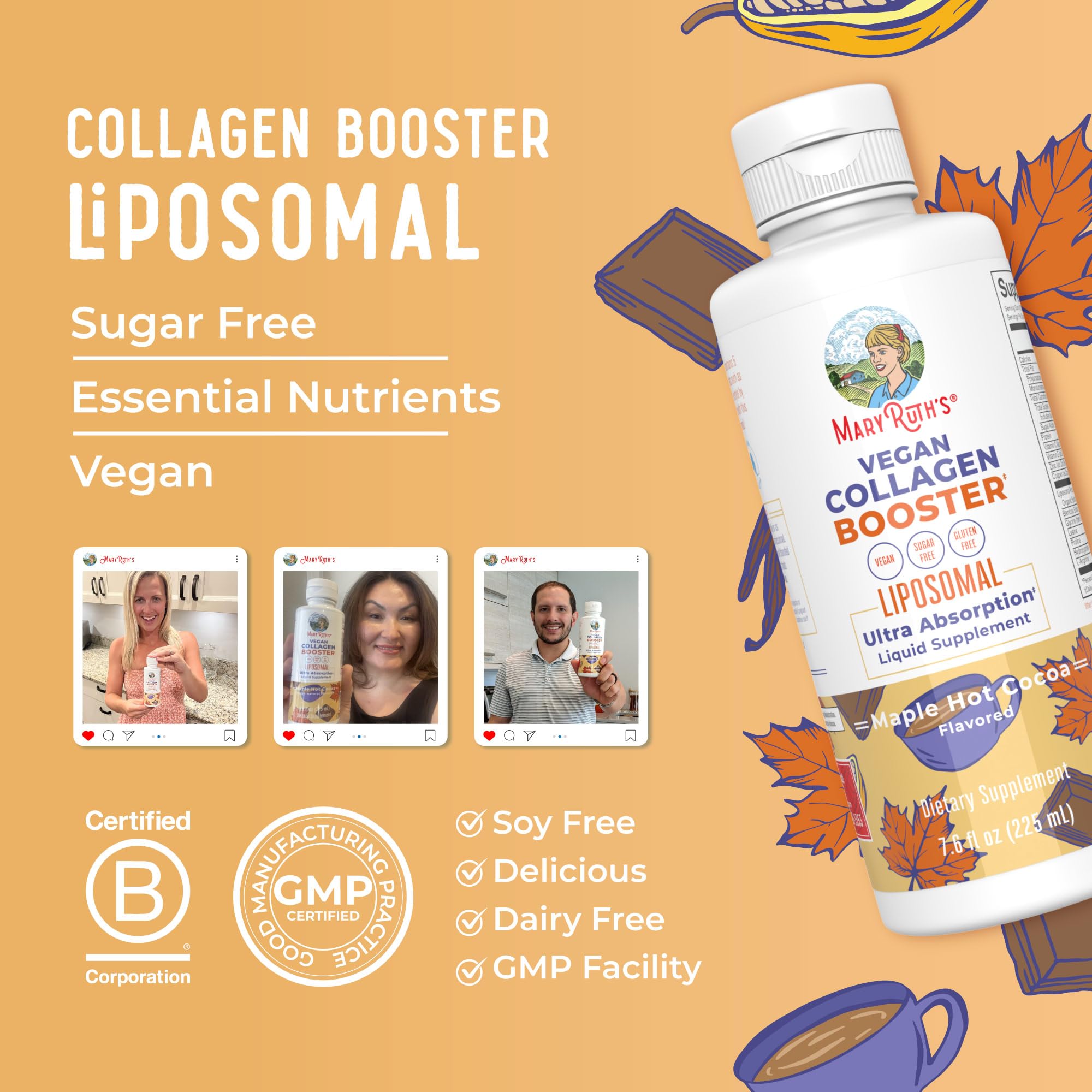Back-of-label nutrition panel view with allergen and usage information.