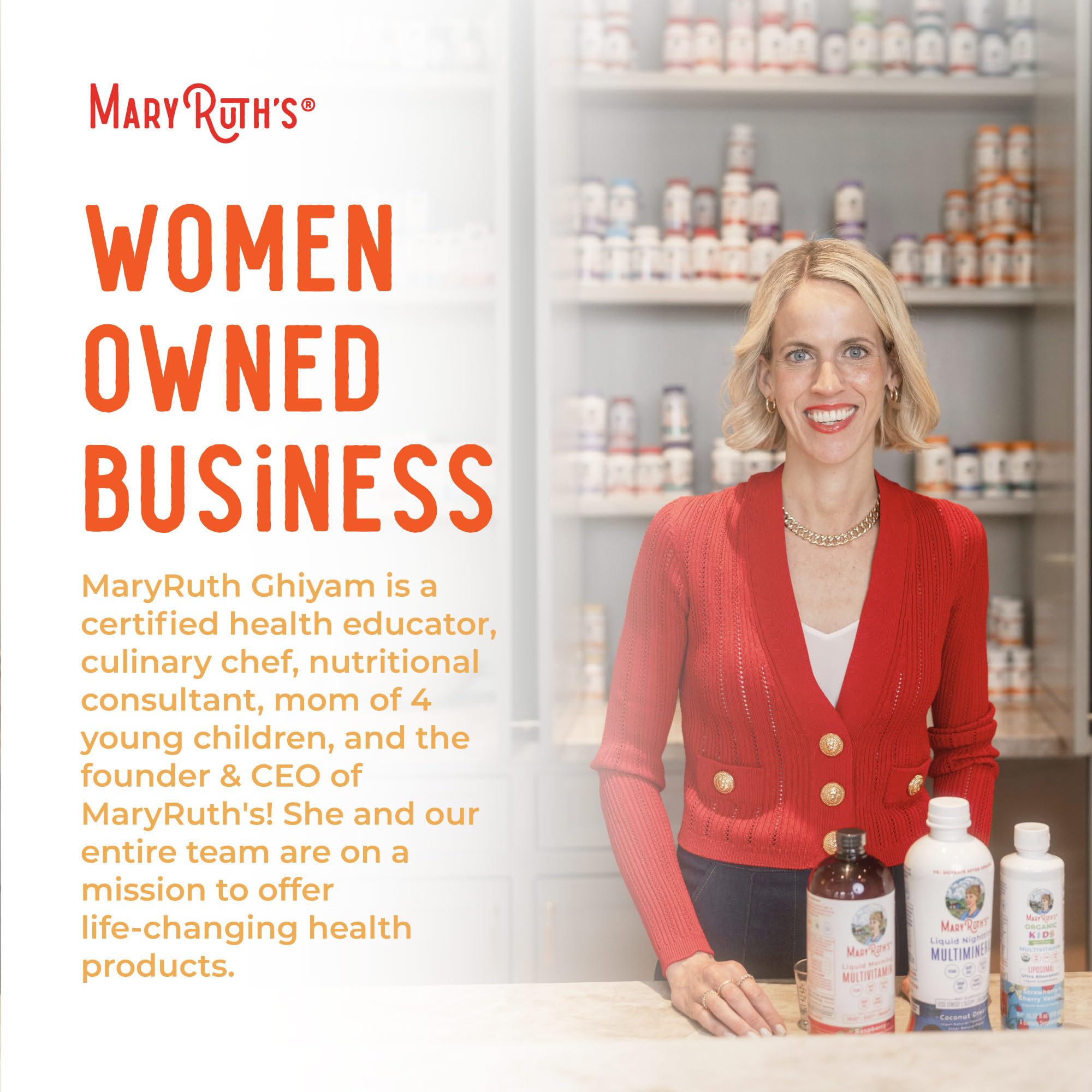 MaryRuth Organics D3 drops USDA Organic certified