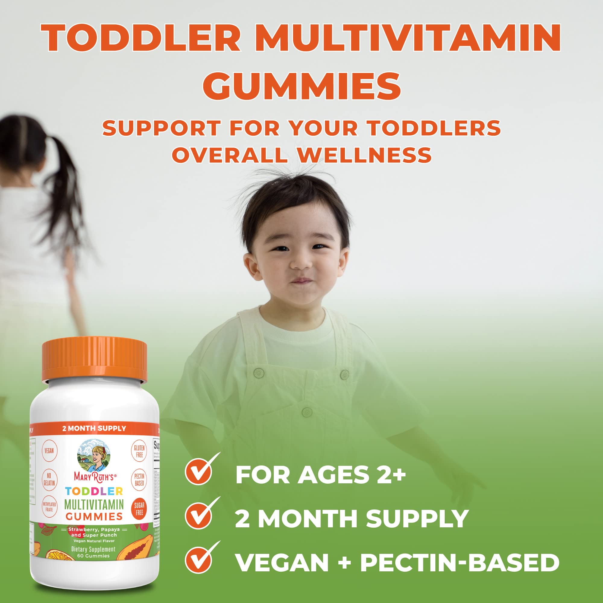 MaryRuth Organics ingredient list highlights vitamins and minerals