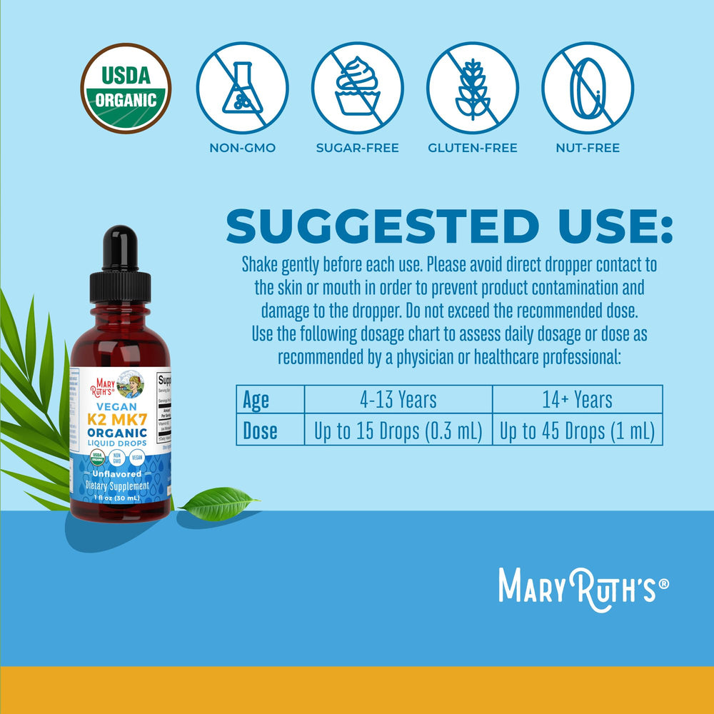 MaryRuth Organics K2 MK7 origin natto source highlights vegan vitamin K2.