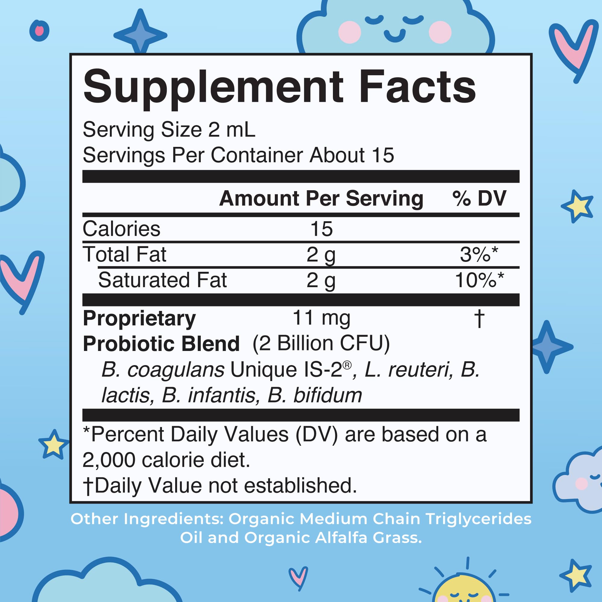 MaryRuth Organics Kids Probiotic drops being added to a beverage for easy dosing