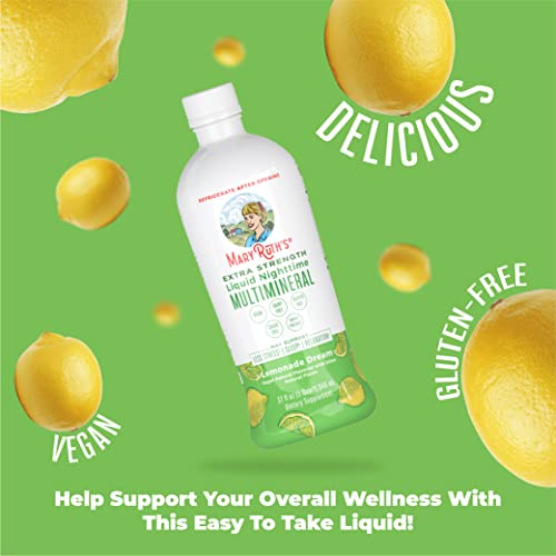 Lemonade Flavor glass suggesting a refreshing nighttime ritual with MaryRuth Organics