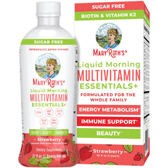 MaryRuth Organics liquid multivitamin bottle ready for daily immune support