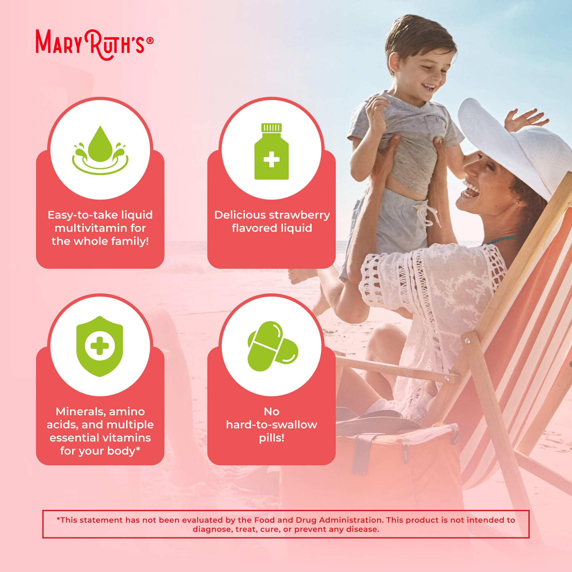 MaryRuth Organics bottle highlighting vitamin K2 MK-7 content