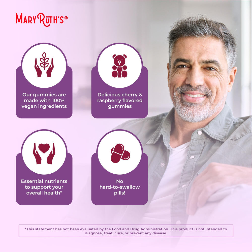 MaryRuth Organics Men's Vitamin Gummy daily use scenario