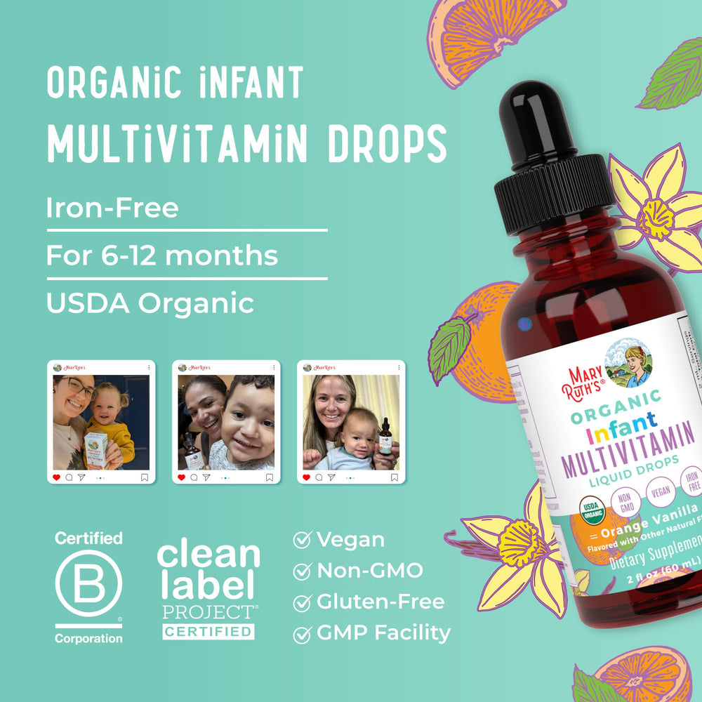 MaryRuth Organics non-GMO label supports ingredient transparency.