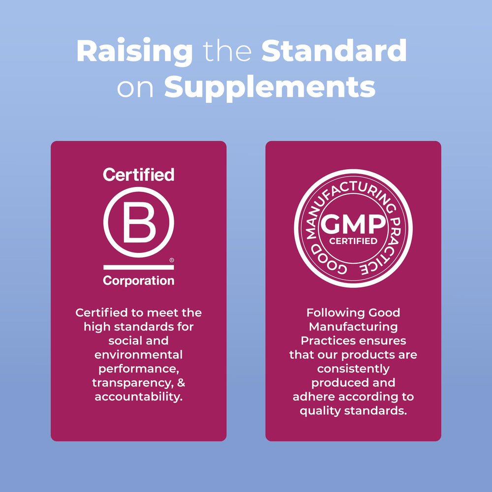 MaryRuth Organics vegan, non-GMO label signals clean ingredients.