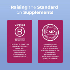 MaryRuth Organics vegan, non-GMO label signals clean ingredients.
