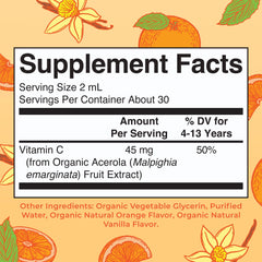 MaryRuth Organics orange-vanilla flavored drops pour to boost daily intake