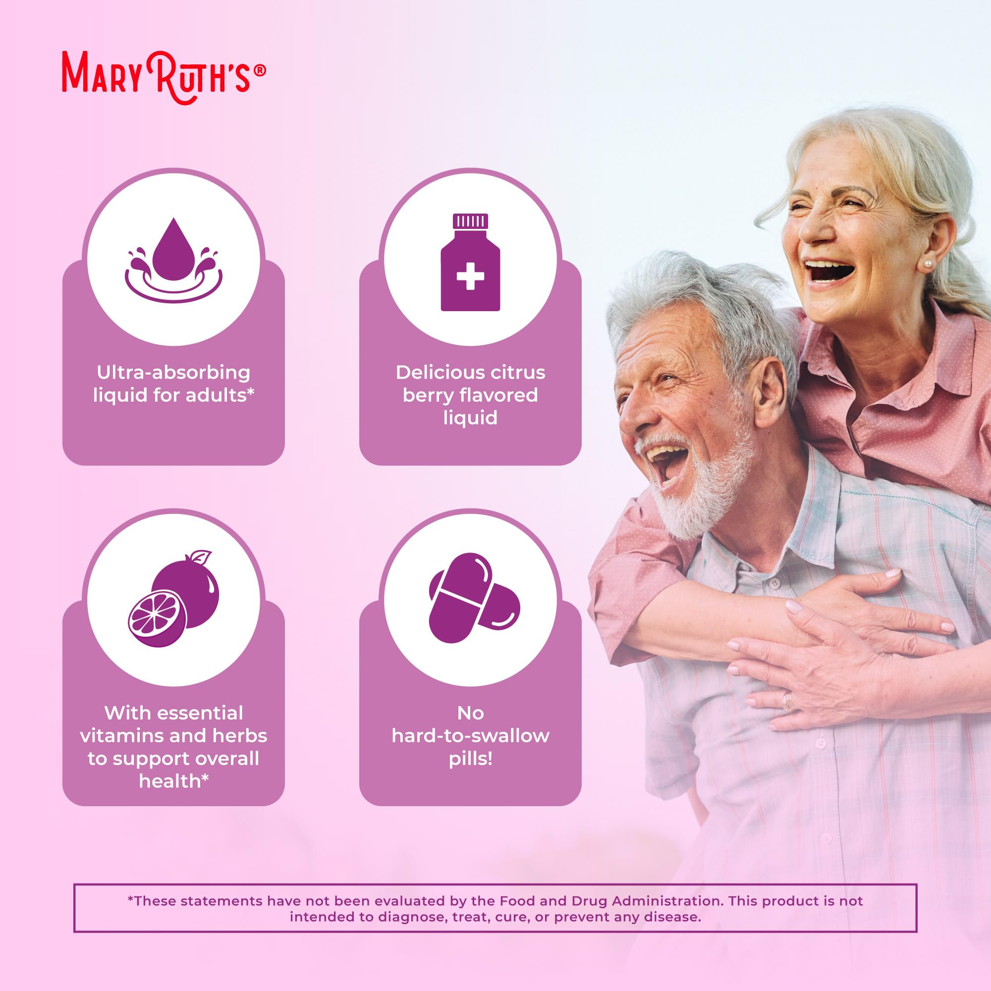 MaryRuth Organics Sea Moss liposome delivery graphic illustrating easy absorption for better nutrient uptake