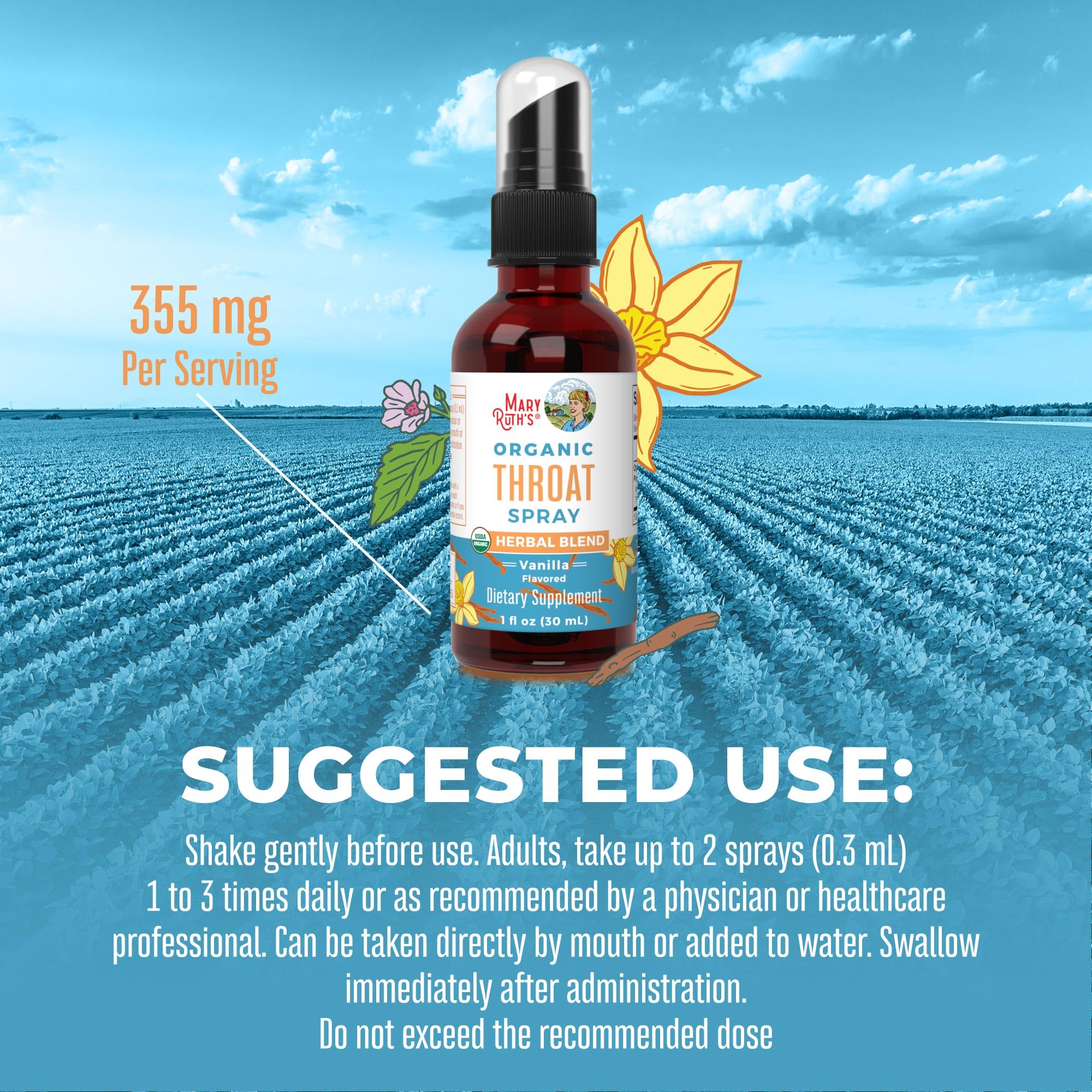 MaryRuth Organics licorice root focus in organic blend.