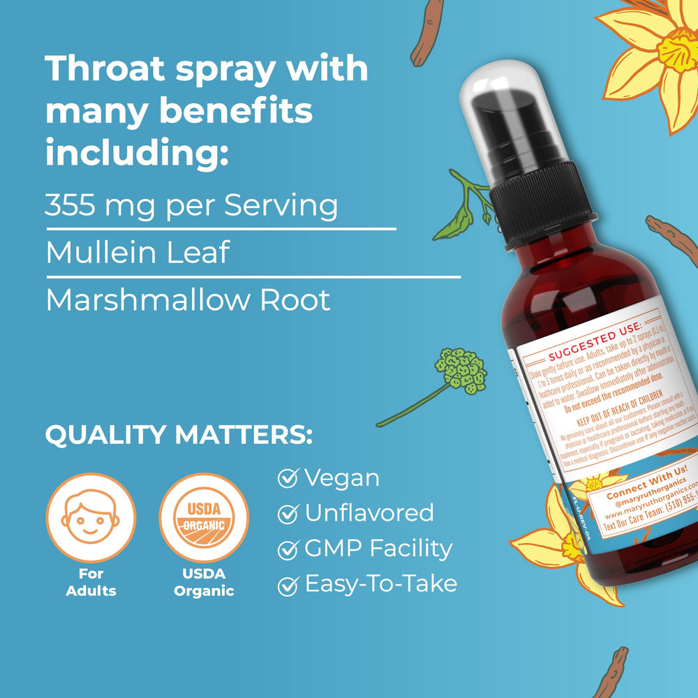 MaryRuth Organics marshmallow root focus for a silky, gentle texture.
