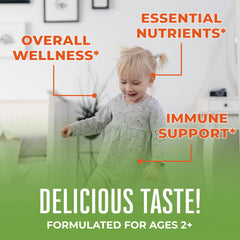 MaryRuth Organics toddler gummies flavors strawberry and papaya for variety