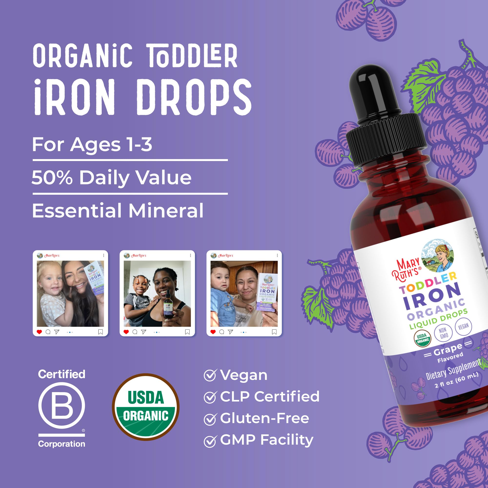 Kitchen scene with toddler-friendly bottle ready for daily use.