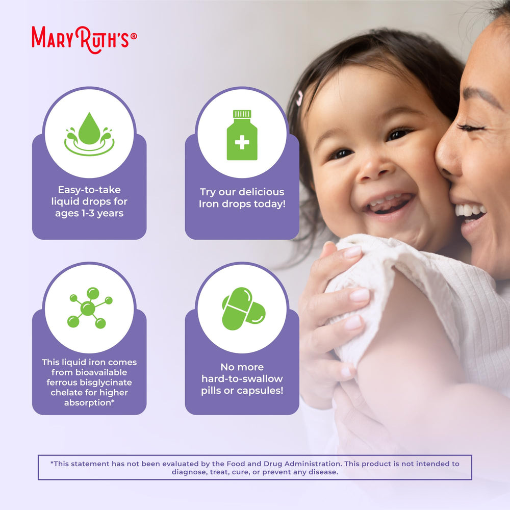 MaryRuth Organics logo and organic certification seal on packaging.