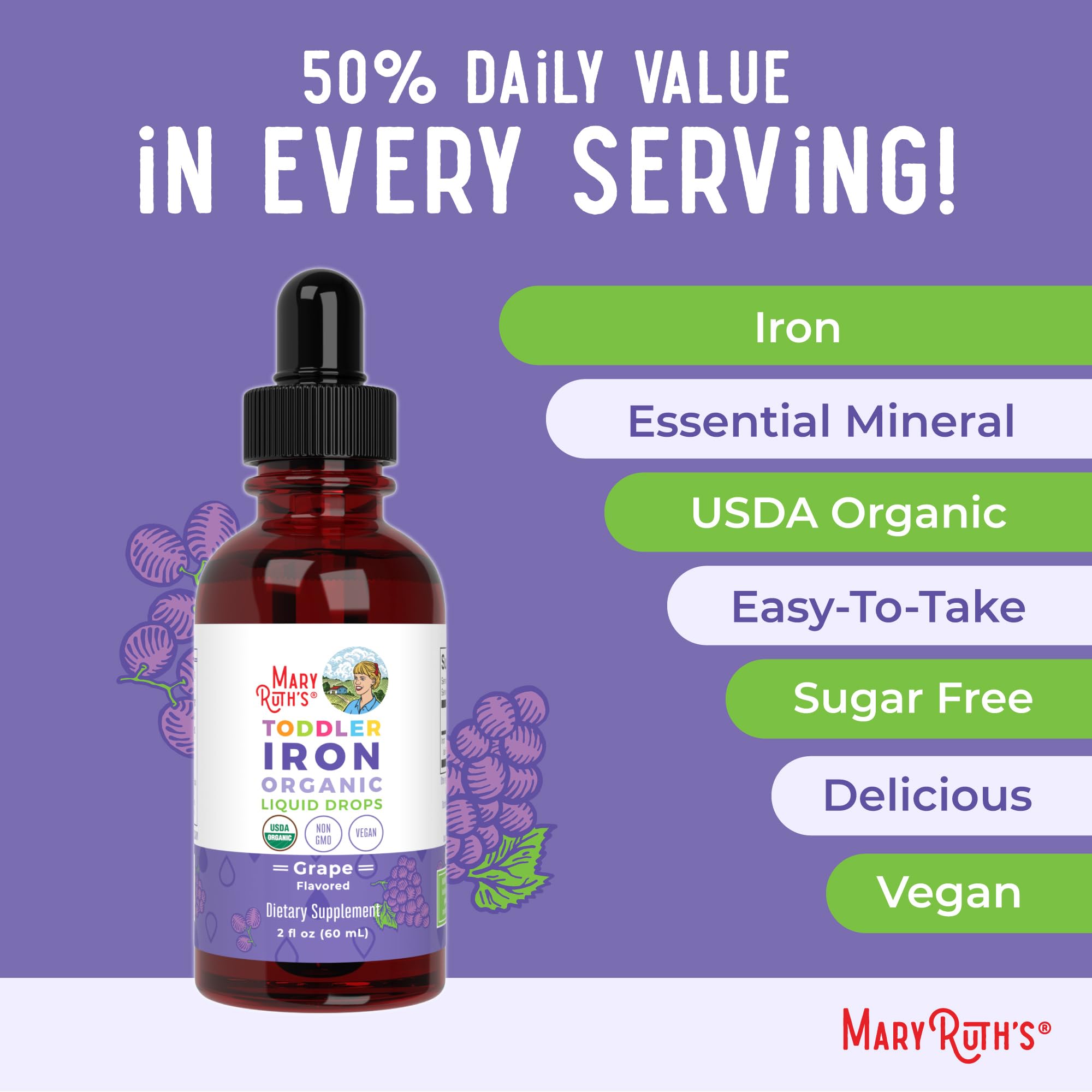 Packaging emphasizes vegan, non-GMO, and gluten-free attributes for families.