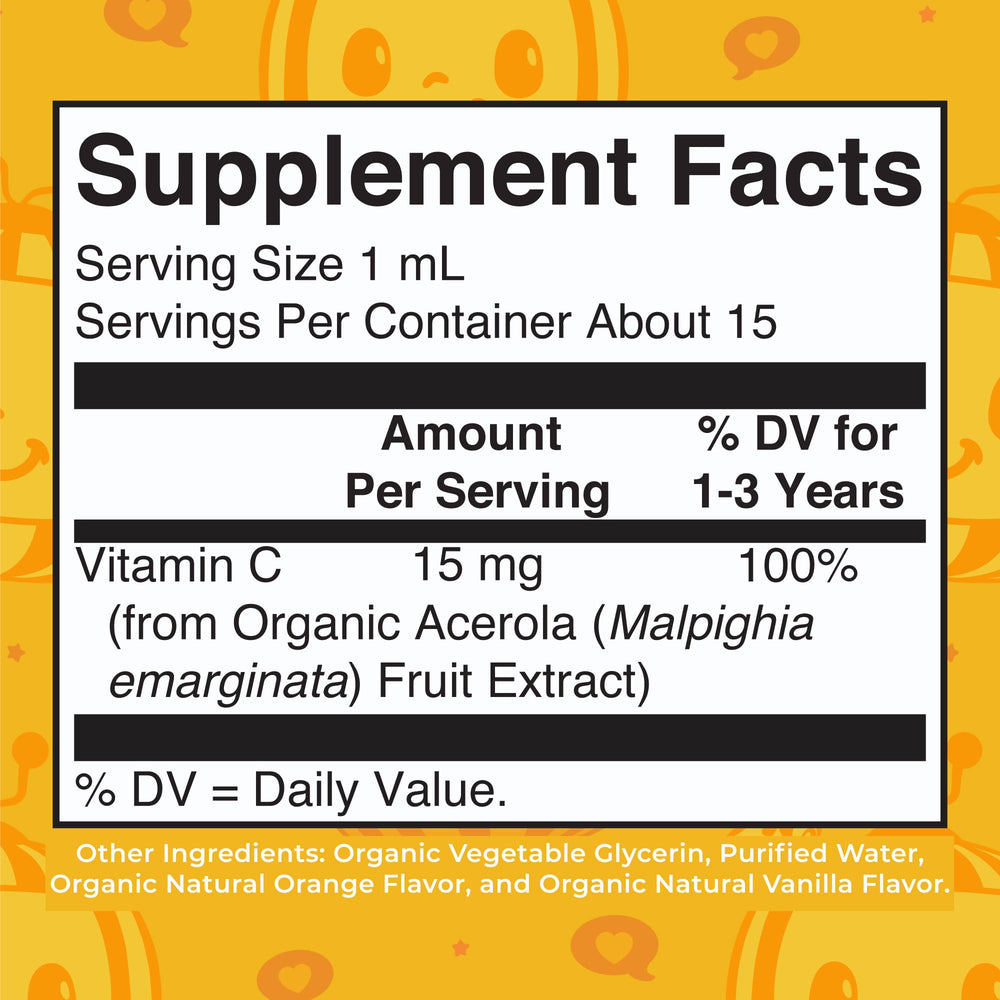 Label detail emphasizing organic and vegan formulation