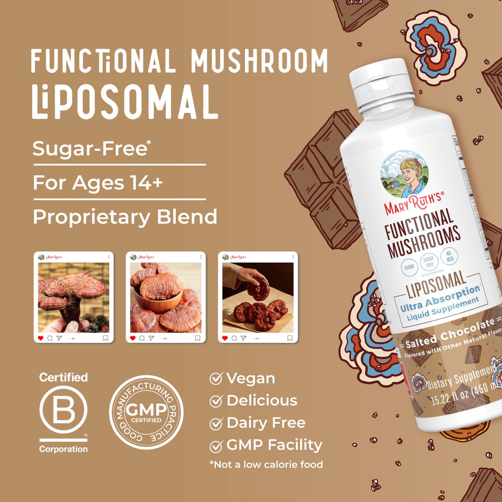 MaryRuth Organics vegan non-GMO gluten-free icons.